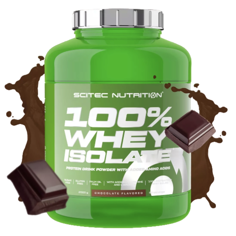 Протеин Scitec Nutrition 100% Whey Isolate 1816 g Шоколад