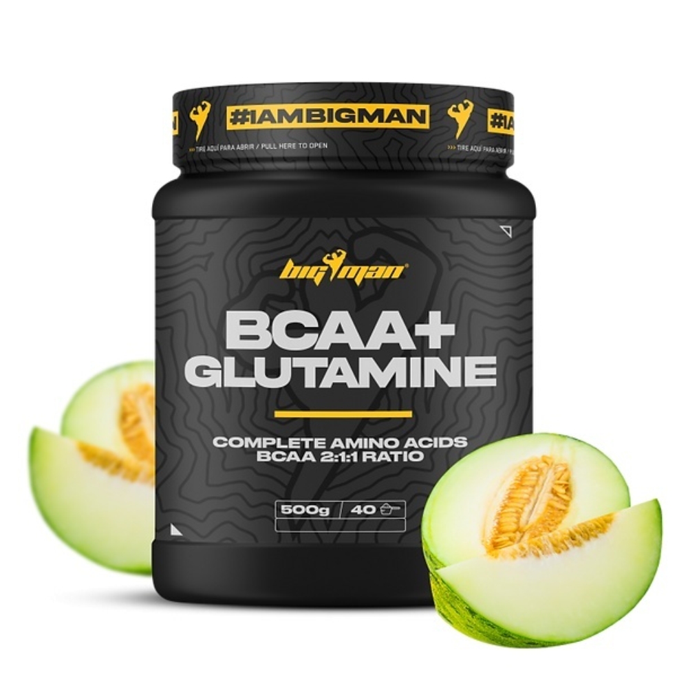 BCAA BIG MAN BCAA + Glutamine 500 g Дыня
