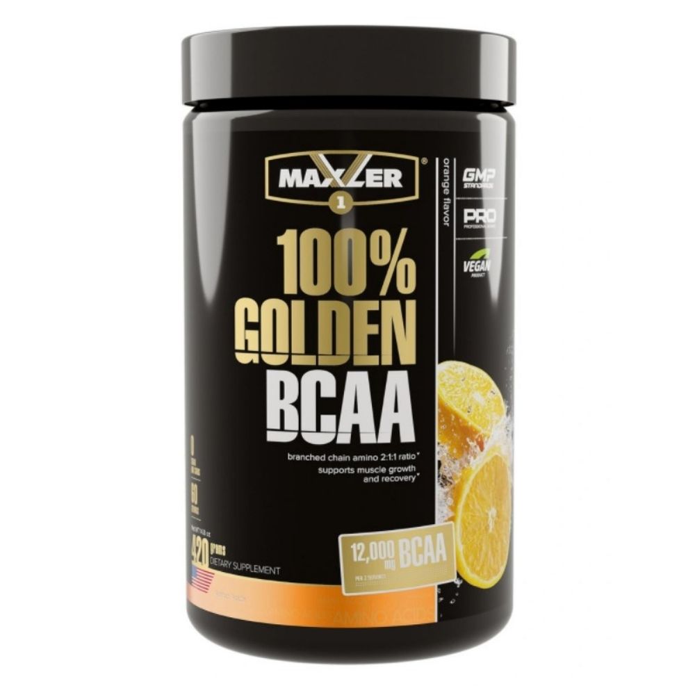 BCAA Maxler 100% Golden BCAA (БЦАА) 420 g Апельсин