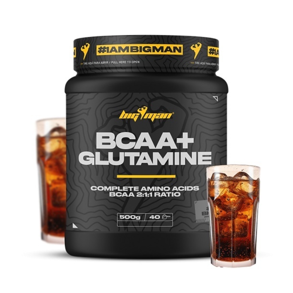 BCAA BIG MAN BCAA + Glutamine 500 g Кола