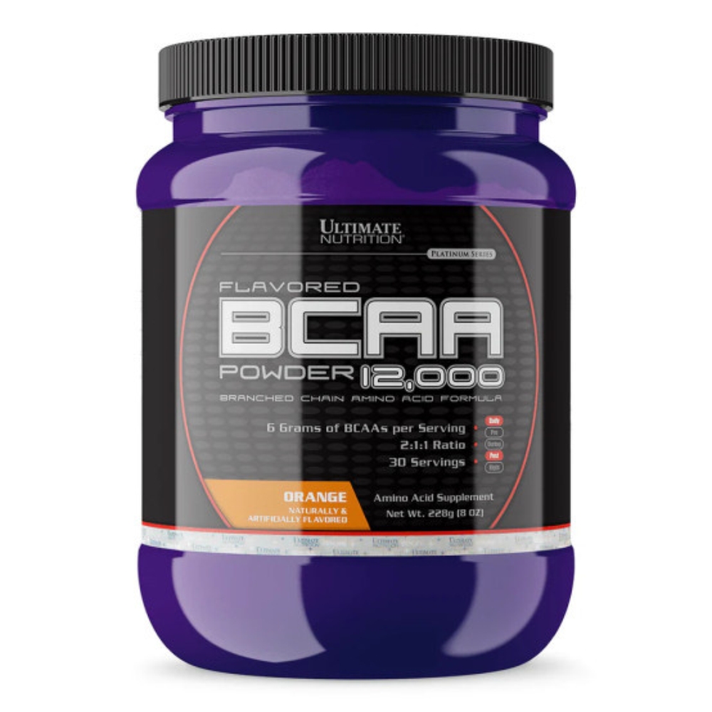 BCAA Ultimate Nutrition BCAA 12000 Flavored Powder 228 g Апельсин