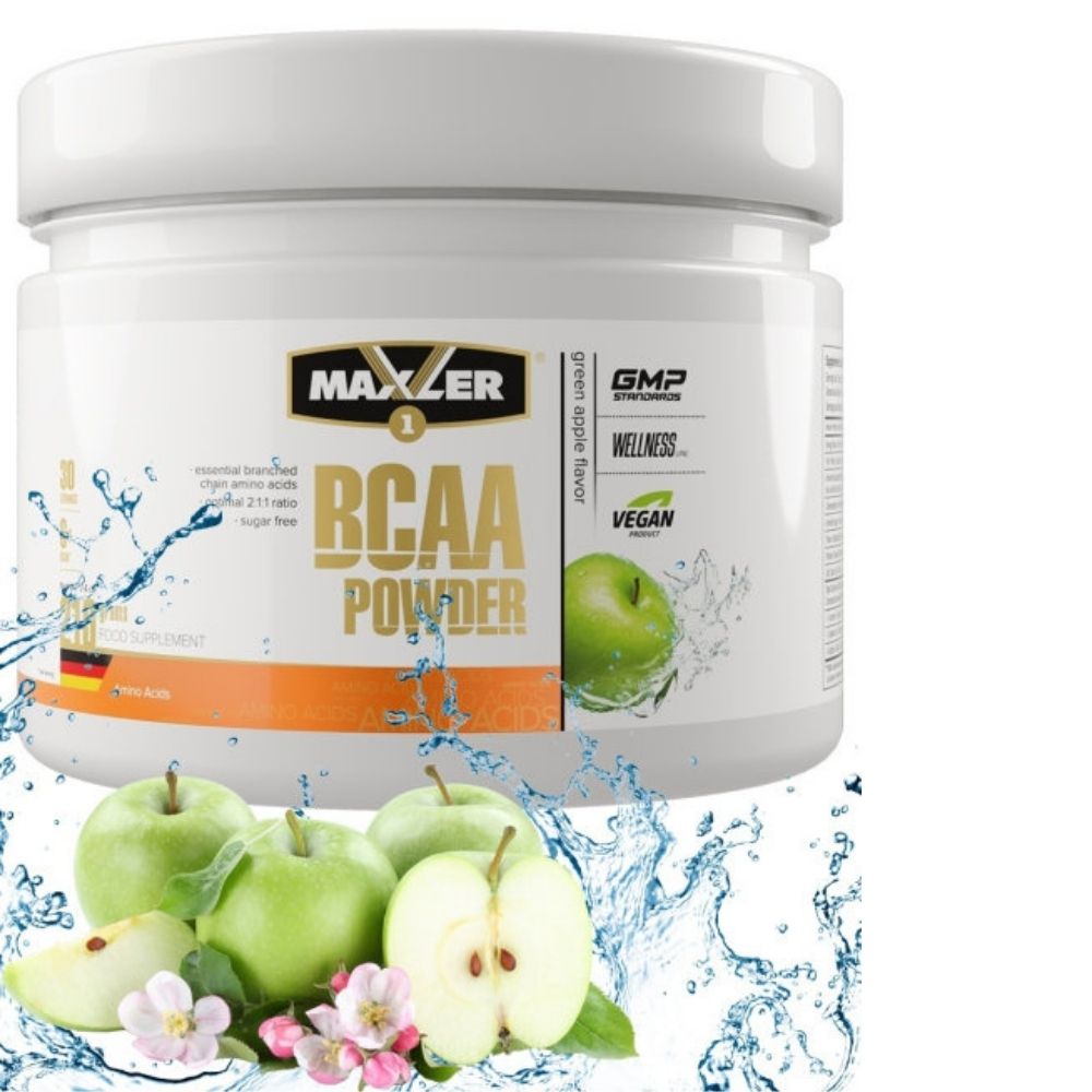 BCAA Maxler BCAA Powder (БЦАА) 210 g Зеленое яблоко